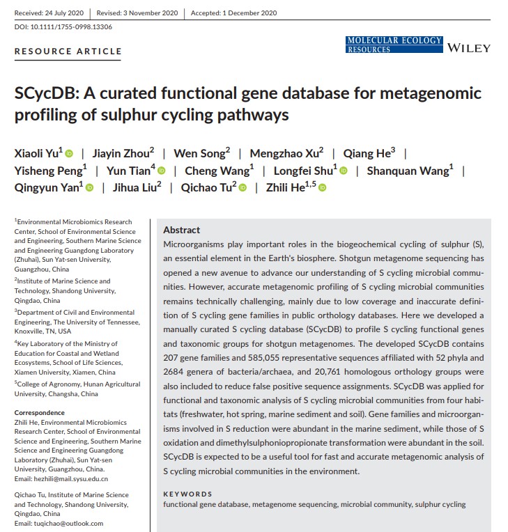 Molecular Ecology Resources